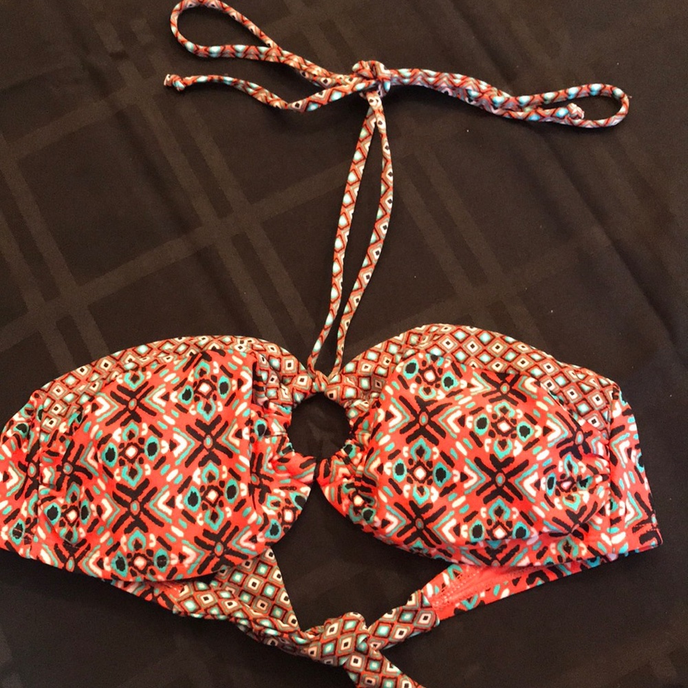 MIXED PRINT BIKINI TOP!!!! Very cute!